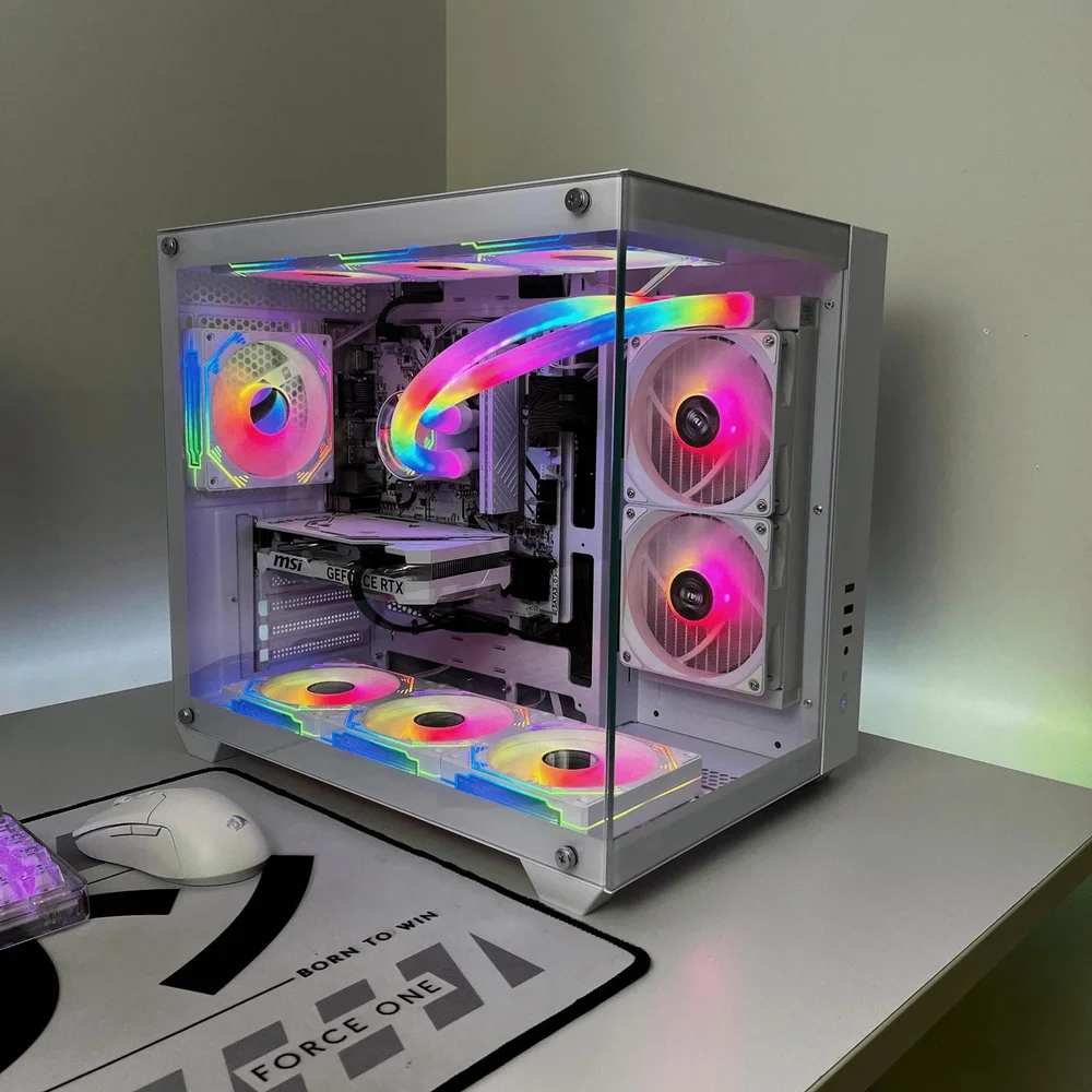 PC Gamer Ryzen 5 5500, RTX 5060, 16gb Ddr4, SSD Nvme 500gb, 600w 80 Plus, 8m3ph0s0-e - view 2