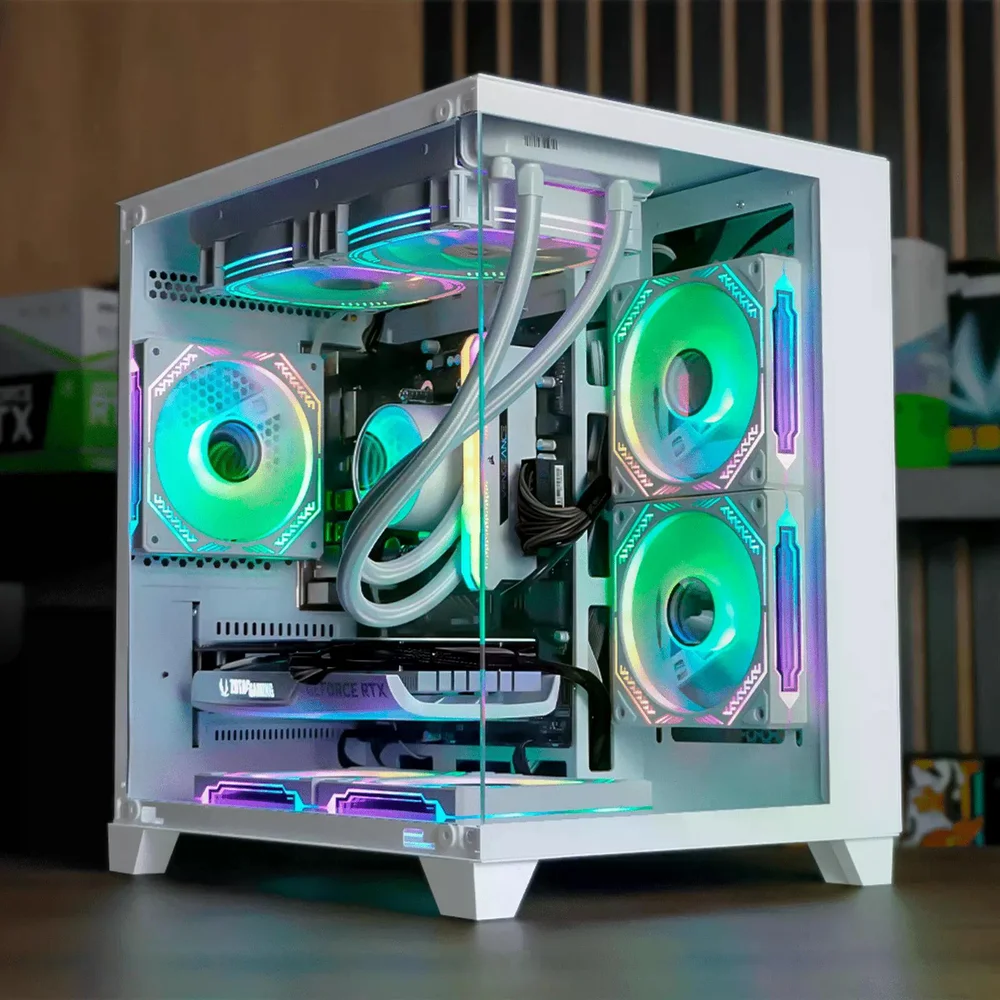 PC Gamer Ryzen 5 5500, RTX 5060, 16gb Ddr4, SSD Nvme 500gb, 600w 80 Plus, 344ykte1-e - view 2