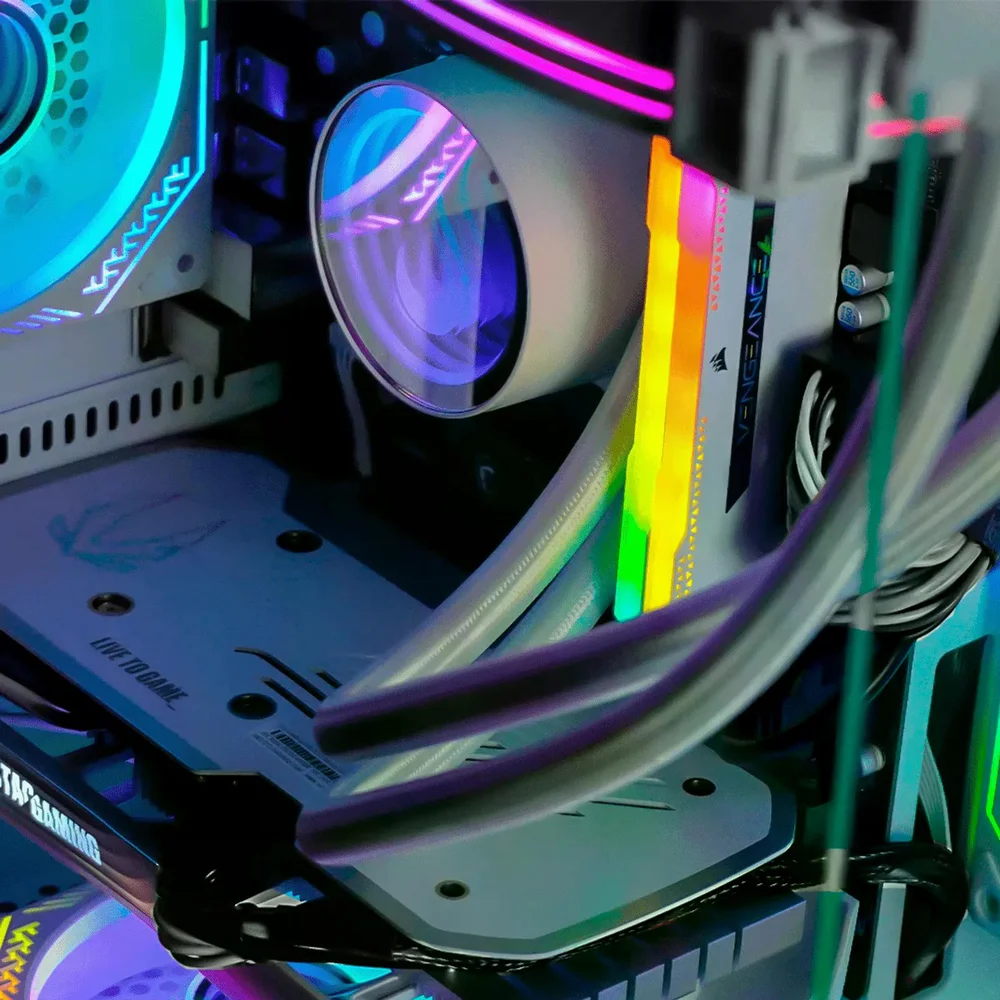 PC Gamer Ryzen 5 5500, RTX 5060, 16gb Ddr4, SSD Nvme 500gb, 600w 80 Plus, 344ykte1-e - view 4