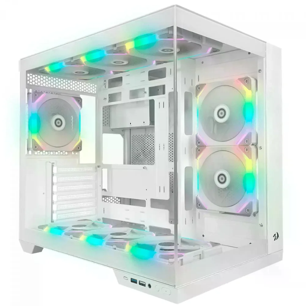 PC Gamer Ryzen 7 9800x3d, RTX 4070 Super, 32gb Ddr5 RGB, SSD Nvme 1TB, 700w 80 Plus, Hepc003-e