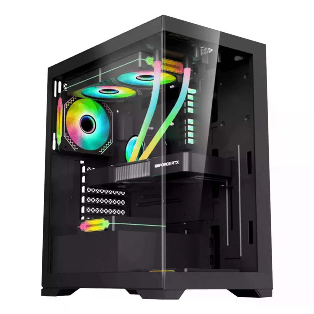 PC Gamer Ryzen 7 9800x3d, RTX 5070, 16gb Ddr5, SSD Nvme 1TB, 700w 80 Plus, Aqp022-e