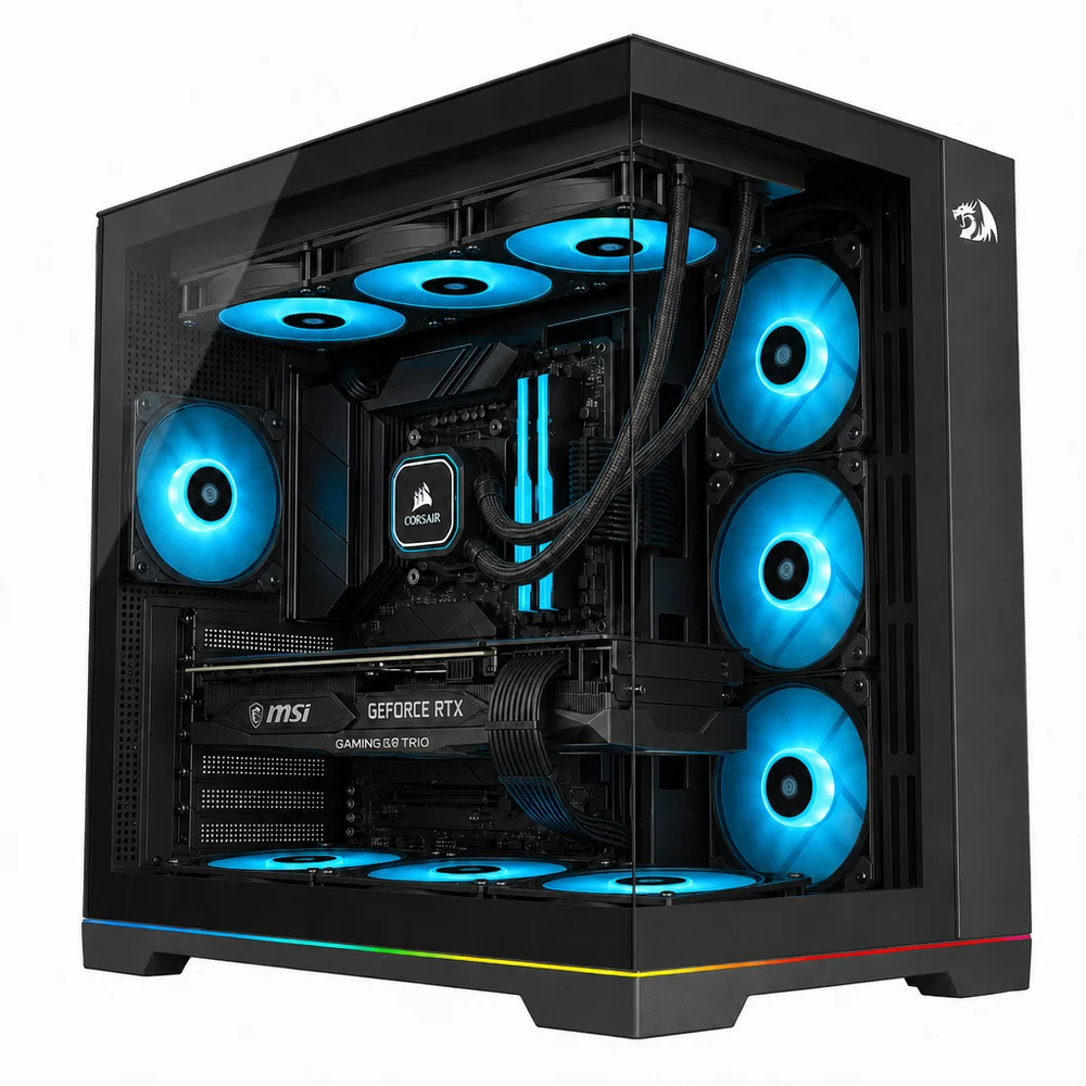 PC Gamer Intel Core i7 12700f, RTX 5060 Ti, 16gb Ddr4, SSD Nvme 500gb, 600w 80 Plus, 4axgyyaq-e
