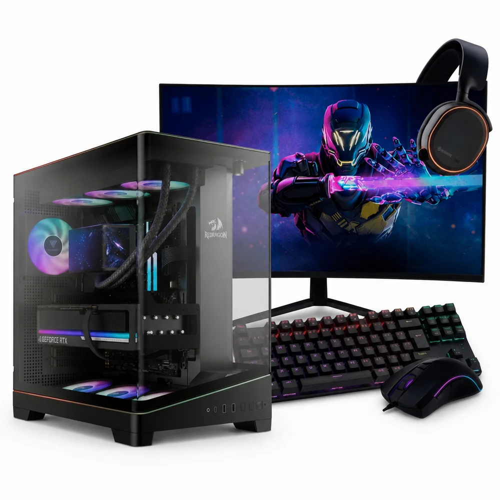 PC Gamer Completo Ryzen 7 9800x3d, RTX 5070, 16gb Ddr5, SSD Nvme 1TB, 700w 80 Plus, Gm5pv063-e