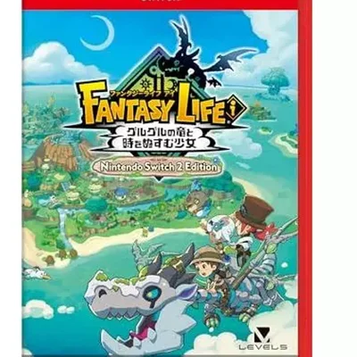 Jogo Fantasy Life I A Garota Que Rouba O Tempo E Dragão Giratório Nintendo Switch 2 Edition