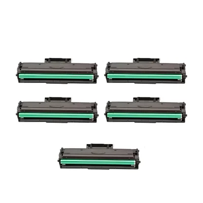 Kit 5 Toners Compatíveis Samsung D111s Para M2070w