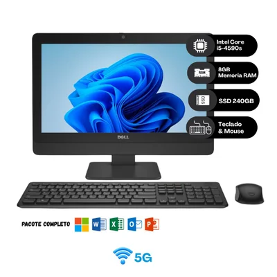 All In One Dell Optiplex 3030 Intel i5 4th 8GB SSD 240GB