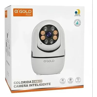 Câmera Wifi 1080p Visão Noturna Colorida Cam-11 A`gold — foto 2