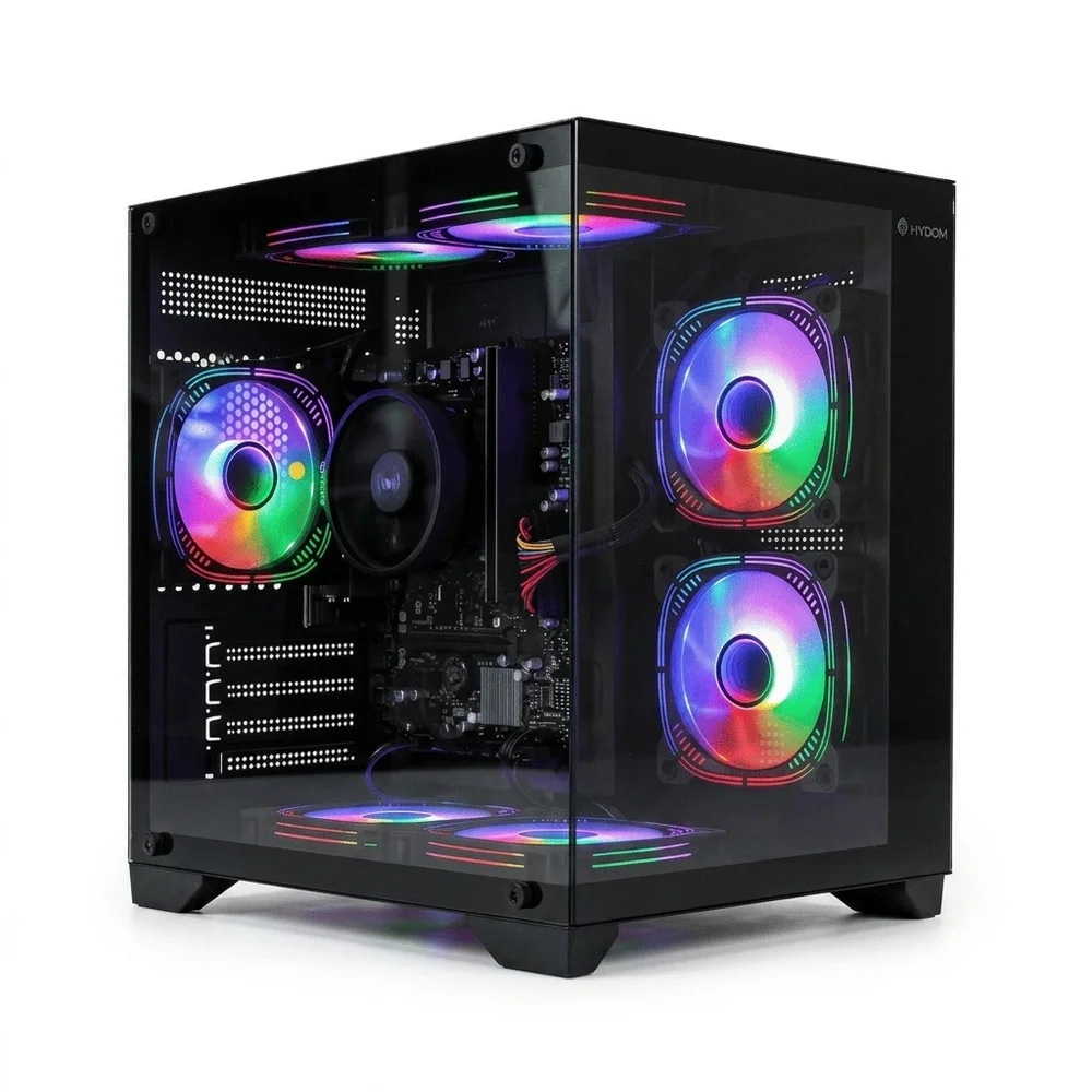PC Gamer Ryzen 5 5600gt, 16gb Ddr4, SSD Nvme 500gb, 500w 80 Plus, PCrise01-e