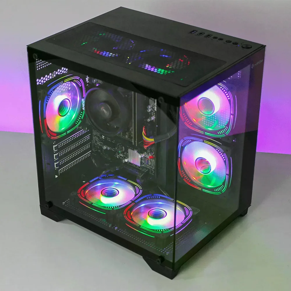 PC Gamer Ryzen 5 5600gt, 16gb Ddr4, SSD Nvme 500gb, 500w 80 Plus, PCrise01-e - view 5