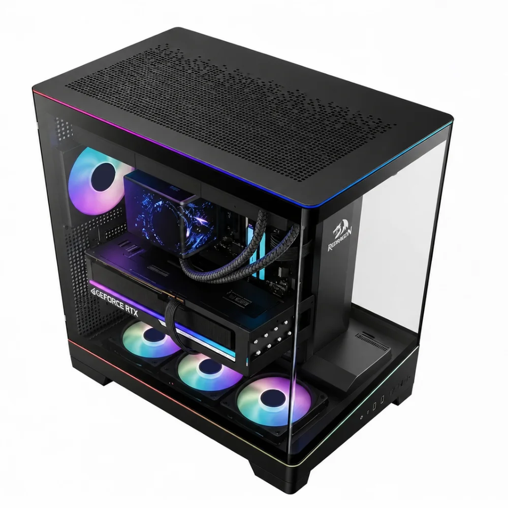 PC Gamer Ryzen 5 8400f, Rx 9060 Xt, 16gb Ddr5, SSD Nvme 500gb, 600w 80 Plus, Gm5pa034-e - view 3