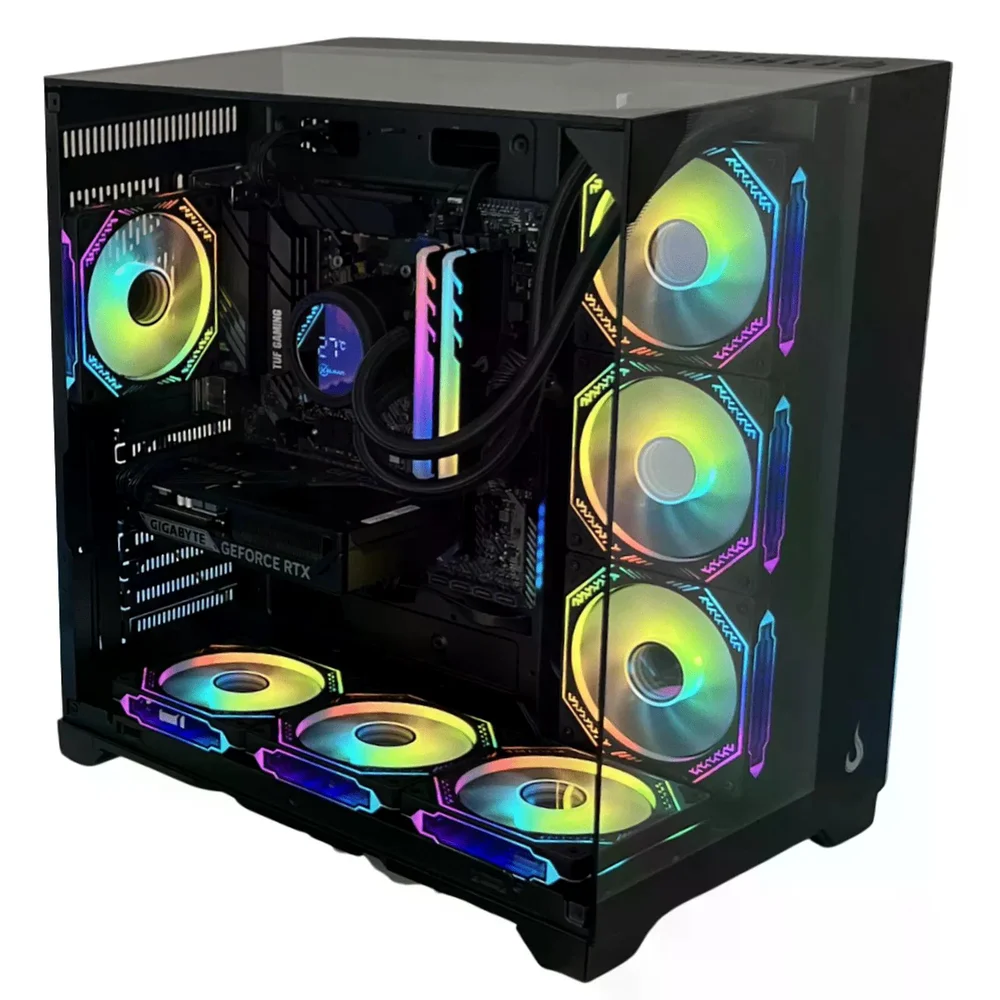 PC Gamer Ryzen 5 5600, RTX 5060, 16gb RGB Ddr4, SSD Nvme 500gb, 600w 80 Plus, Tiger01-e