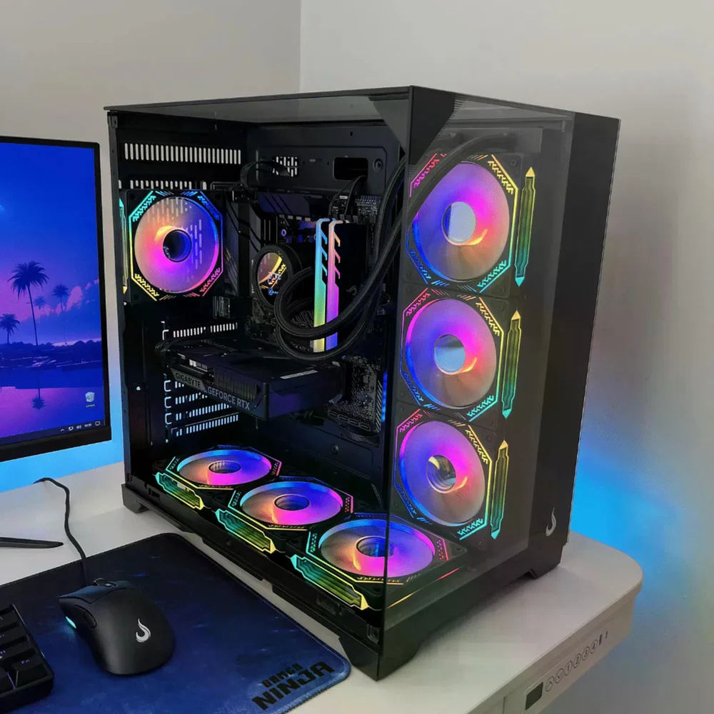 PC Gamer Ryzen 5 5600, RTX 5060, 16gb RGB Ddr4, SSD Nvme 500gb, 600w 80 Plus, Tiger01-e - view 2