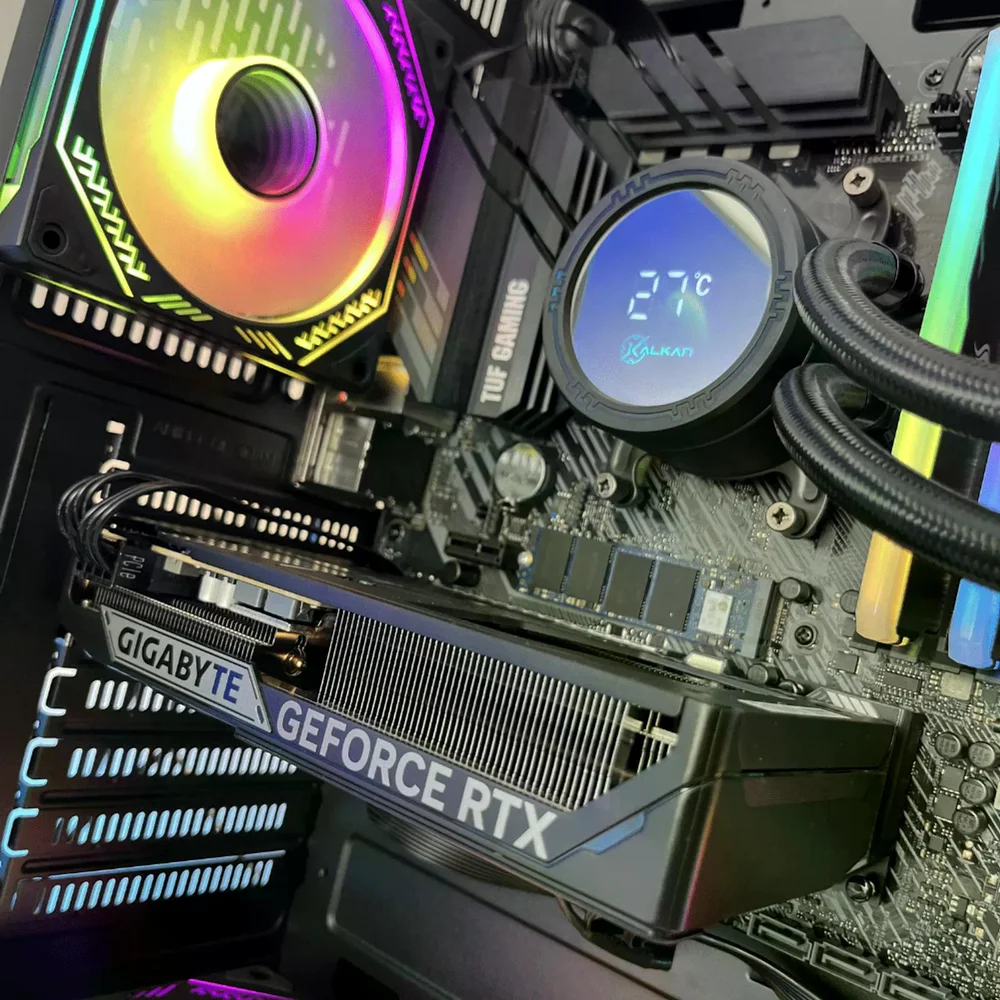 PC Gamer Ryzen 5 5600, RTX 5060, 16gb RGB Ddr4, SSD Nvme 500gb, 600w 80 Plus, Tiger01-e - view 3