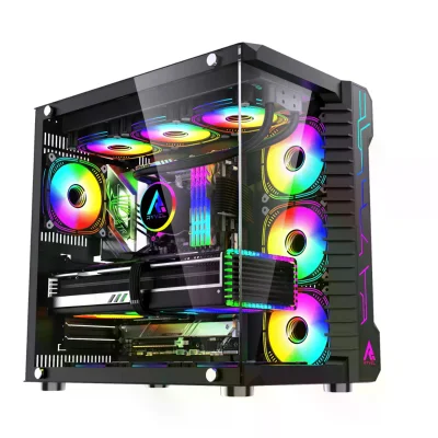PC Gamer Ryzen 5 5600x, RTX 5060 Ti, 16gb Ddr4 RGB , SSD Nvme 1TB, 700w 80 Plus, X758rhvu-e