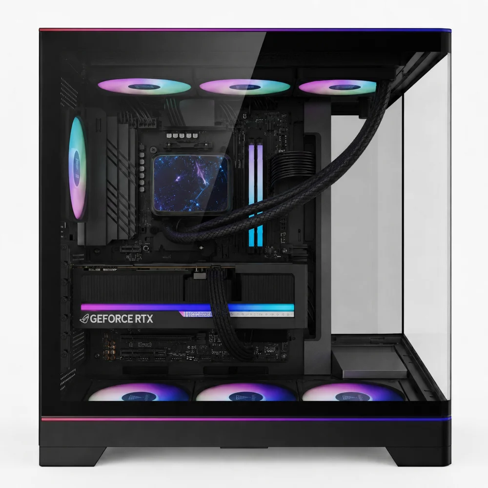 PC Gamer Ryzen 5 8400f, Rx 9060 Xt, 16gb Ddr5, SSD Nvme 500gb, 600w 80 Plus, Gm5pv035-e - view 2