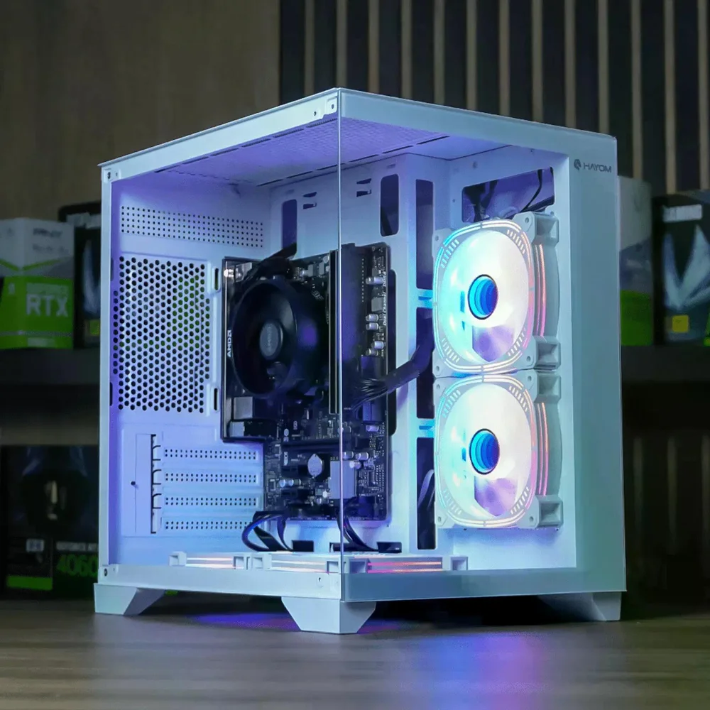 PC Gamer Ryzen 5 5600gt, 16gb Ddr4, SSD Nvme 500gb, 500w 80 Plus, PCrise03-e - view 2