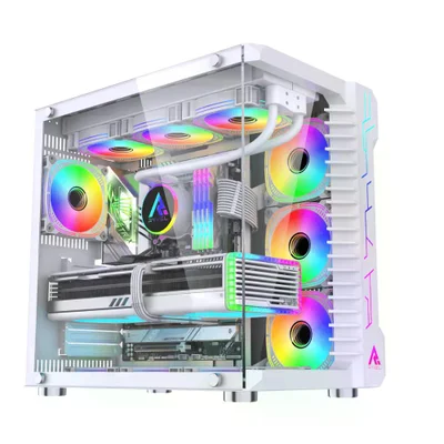 PC Gamer Ryzen 5 5600x, RTX 5060 Ti, 16gb Ddr4 RGB, SSD Nvme 1TB, 700w 80 Plus, 3z6v813d-e