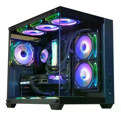 PC Gamer Ryzen 5 5600x, RTX 5060 Ti, 16gb RGB Ddr4, SSD Nvme 500gb, 700w 80 Plus, Full Black, 4lm6dni3-e