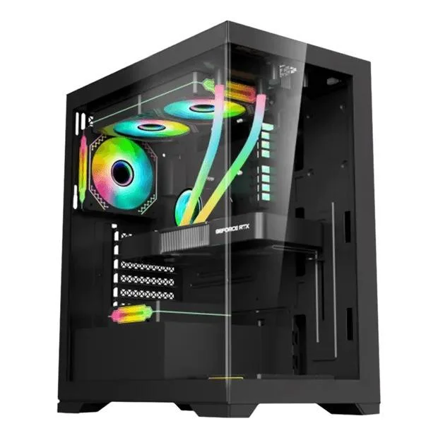 PC Gamer Ryzen 5 5500, Rx 6600, 16gb Ddr4, SSD 480GB, 500w 80 Plus, PCtre002-e