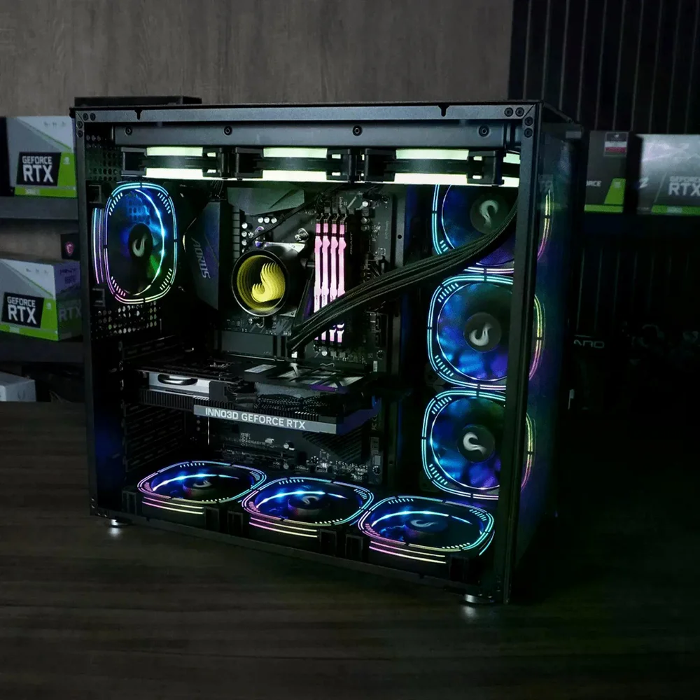 PC Gamer Ryzen 5 8400f, RTX 5060, 16gb Ddr5, SSD Nvme 500gb, 600w 80 Plus, Aqg007-e - view 2