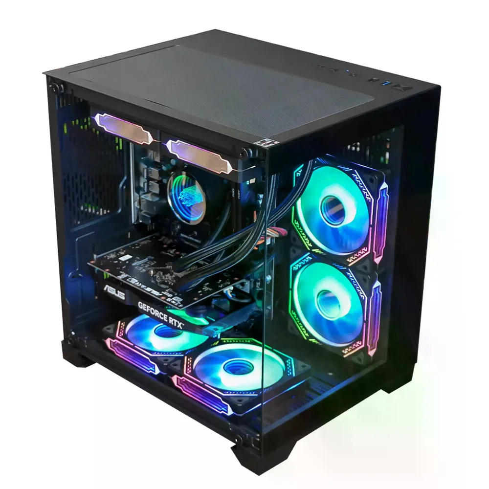 PC Gamer Ryzen 5 8400f, RTX 5060, 16gb Ddr5, SSD Nvme 500gb, 600w 80 Plus, Aqm006-e - view 2