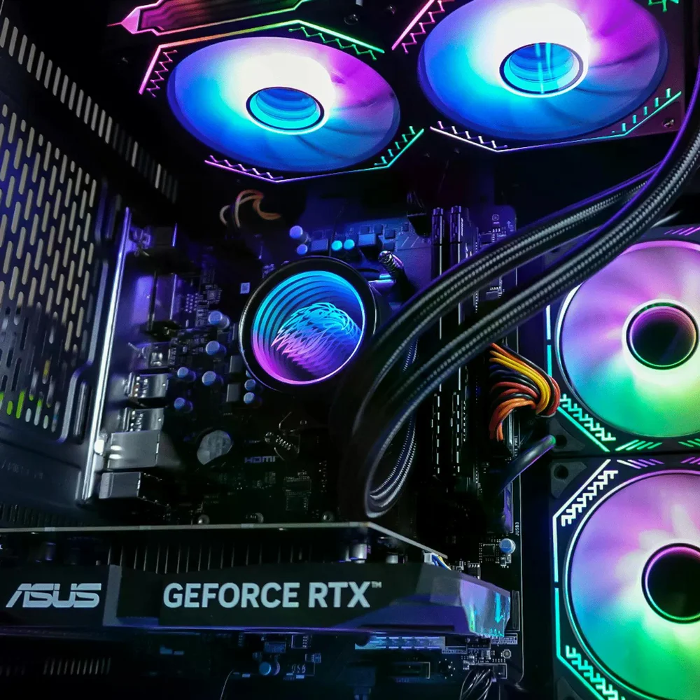 PC Gamer Ryzen 5 8400f, RTX 5060, 16gb Ddr5, SSD Nvme 500gb, 600w 80 Plus, Aqm006-e - view 3