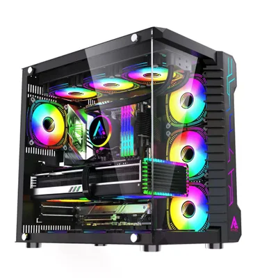 PC Gamer Ryzen 5 5600, RTX 4060, 16gb Ddr4, SSD Nvme 500gb, 600w 80 Plus, PCryv05-e