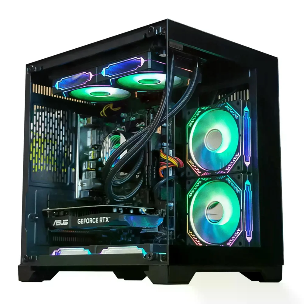 PC Gamer Ryzen 5 5600, RTX 5060, 16gb RGB Ddr4, SSD Nvme 500gb, 600w 80 Plus, Hqqzuv39-e
