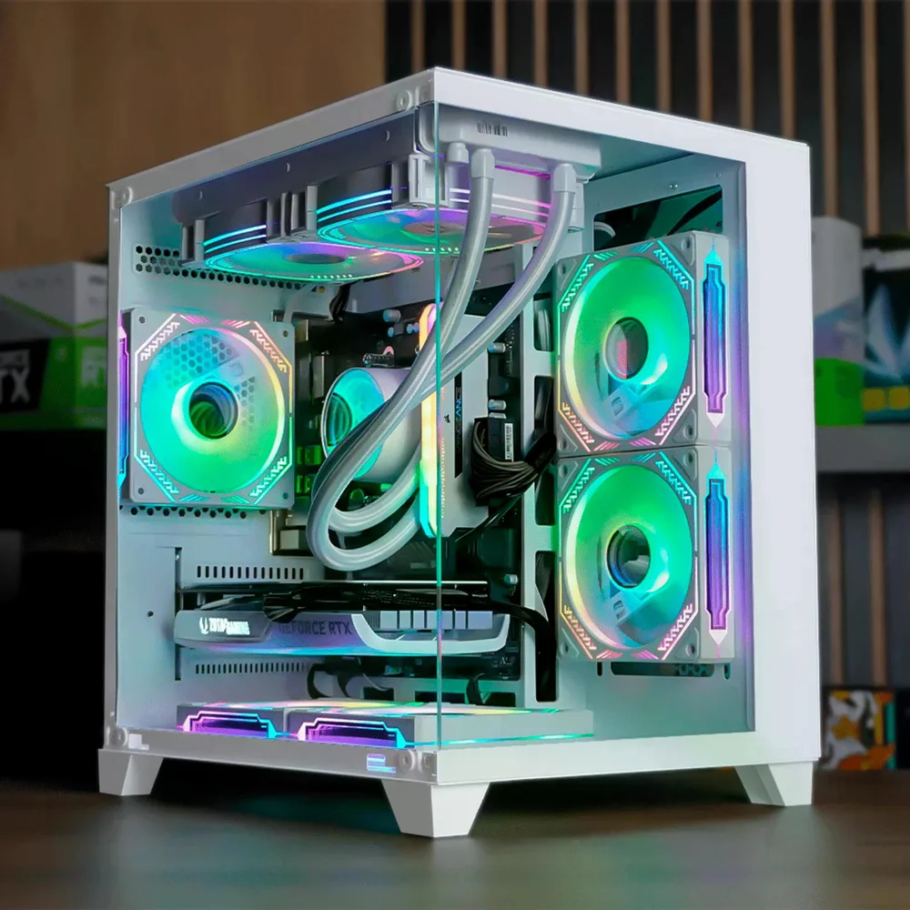 PC Gamer Ryzen 5 8400f, RTX 5050, 16gb Ddr5, SSD Nvme 500gb, 600w 80 Plus, Aqm072-e