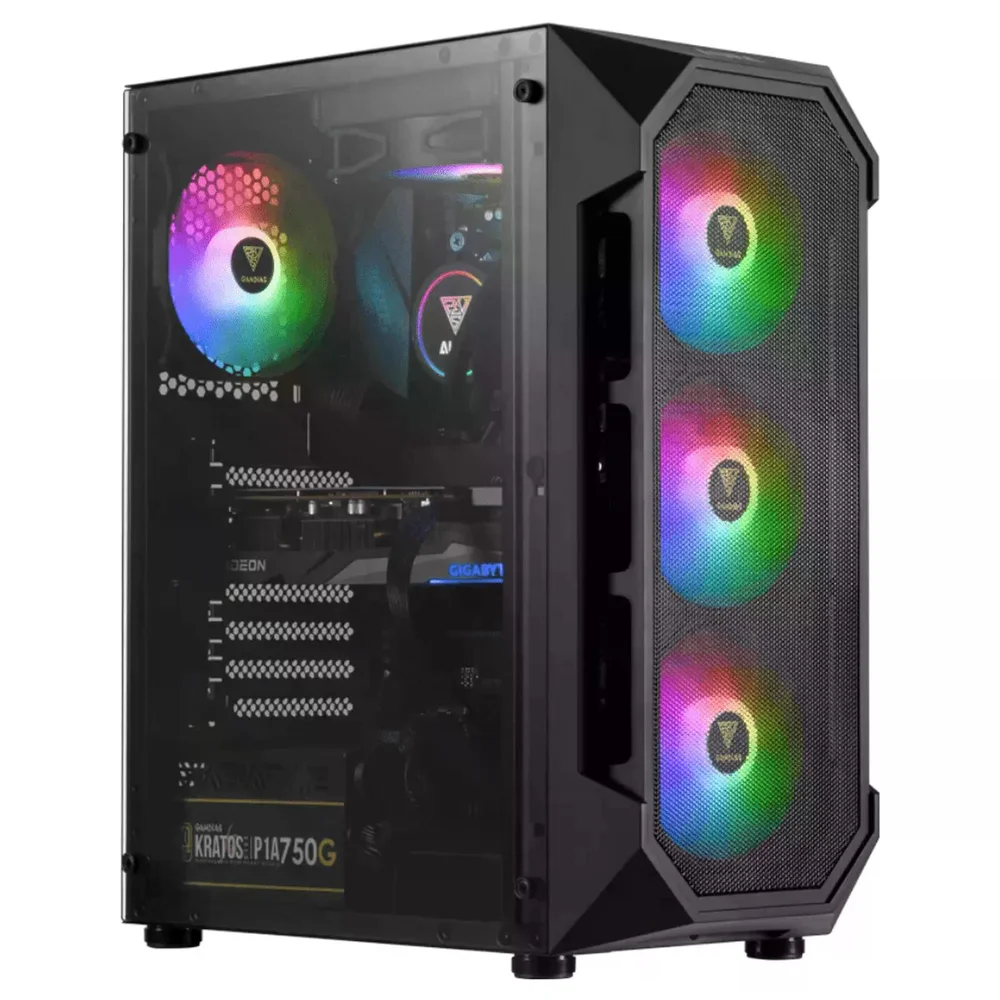 PC Gamer Ryzen 5 5600gt, 8GB Ddr4, SSD Nvme 256gb, 500w 80 Plus, PCgam05-e