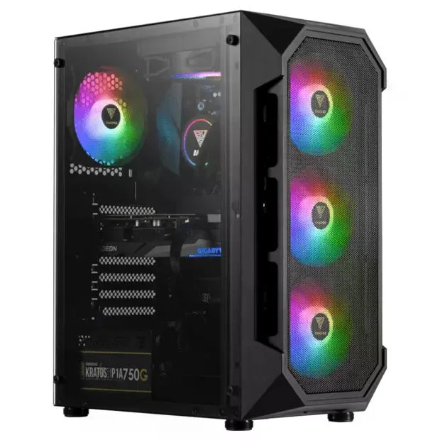 PC Gamer Ryzen 5 9600, RTX 5060, 16gb Ddr5, SSD Nvme 500gb, 600w 80 Plus, Gc1013-e