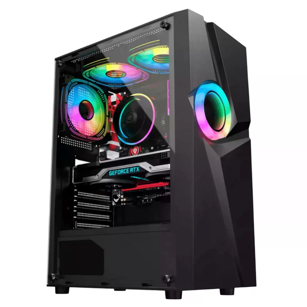 PC Gamer Ryzen 5 5600gt, 16gb Ddr4, SSD 480GB, 500w 80 Plus, PCkm001-e