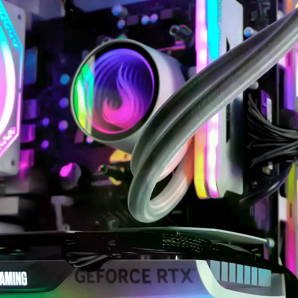 PC Gamer Ryzen 5 5600, RTX 5060, 16gb Ddr4, SSD Nvme 500gb, 600w 80 Plus, Lne10rqd-e - view 5