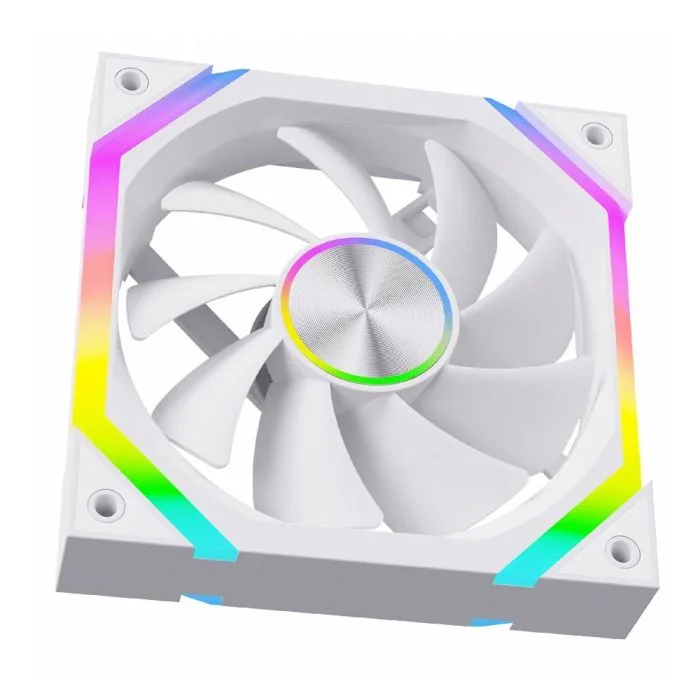 Imagem 2 de 5 do produto Ventoinha Rise Mode Magneto X 120mm ARGB White - Rm-max-aRGB-w