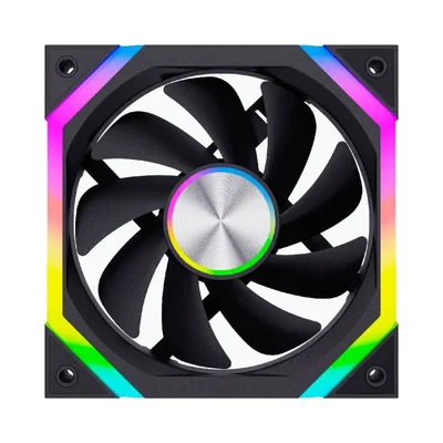 Ventoinha Rise Mode Magneto X Black 120mm ARGB - Rm-max-aRGB-b