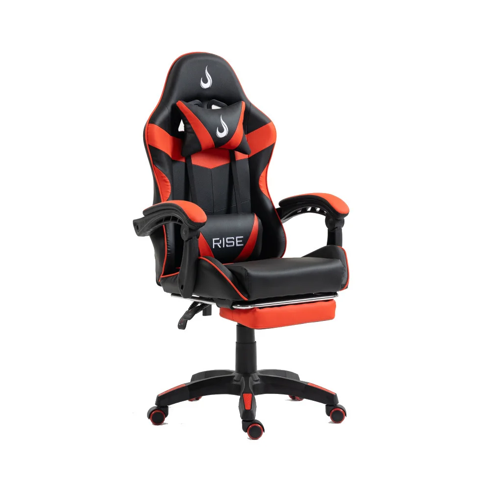 Imagem 2 de 5 do produto Cadeira Gamer Rise Mode X06 Até 100kg Preto e Vermelho - RM-CG-X06-BR