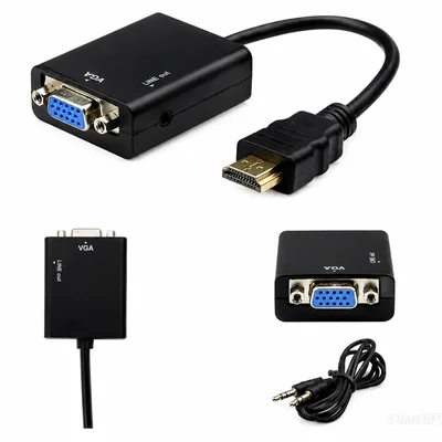 CABO CONVERSOR HDMI PARA VGA-F C/AUDIO BM-8651