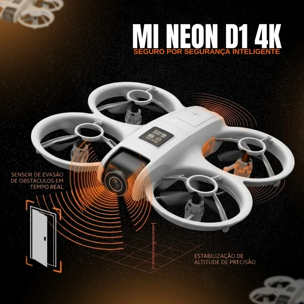 Imagem 2 de 5 do produto Drone D1 Pro Câmera Hd Wifi Controle Remoto Com Estabilização Fácil De Pilotar Para Iniciantes E Uso Profissional