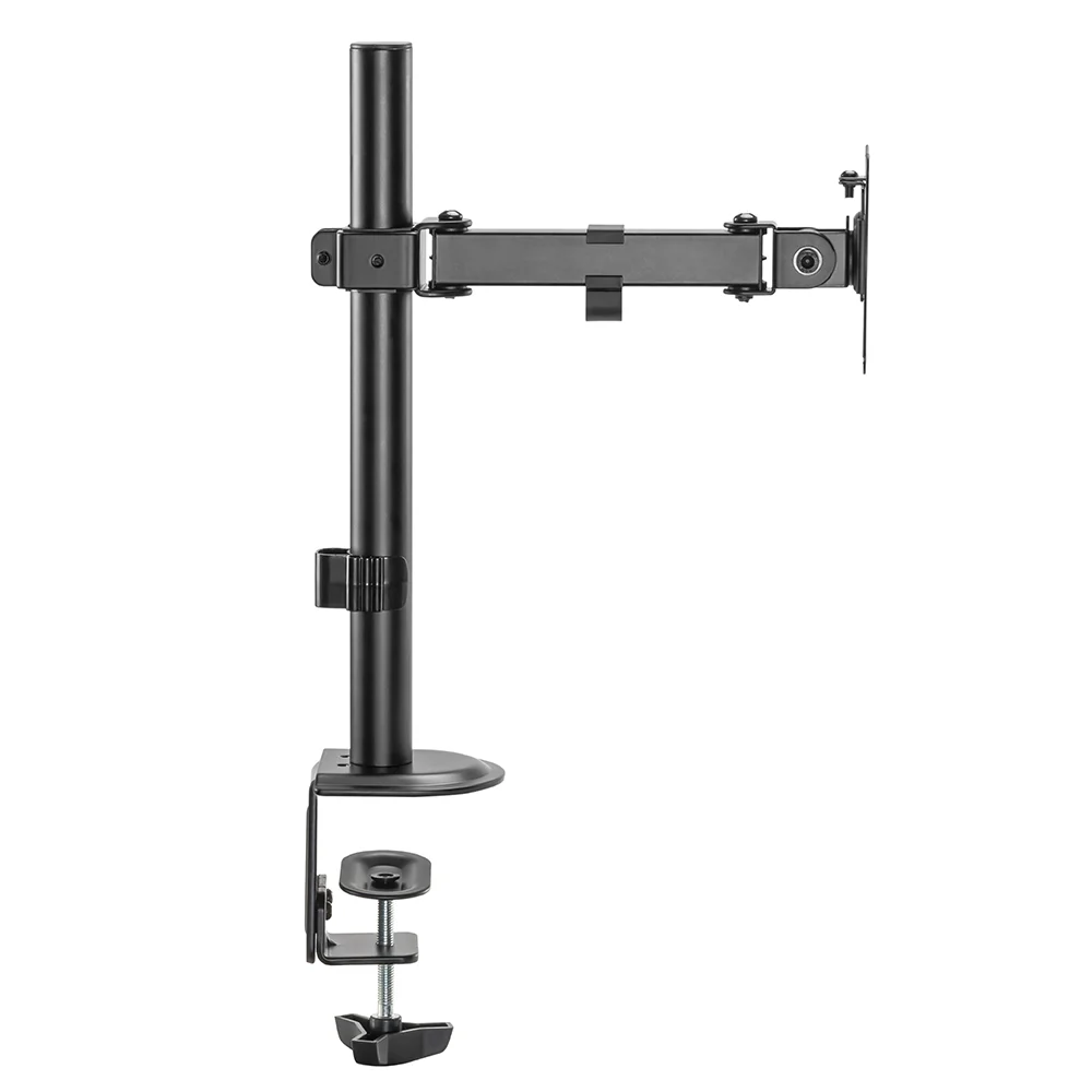 Imagem 4 de 5 do produto Suporte Monitor Life Grampo Passa-fio Vesa 17-32 9kg Preto