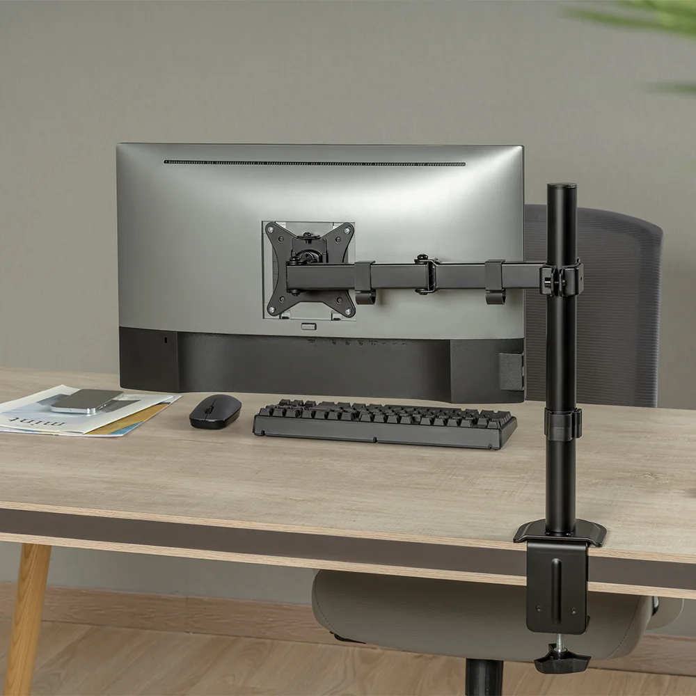Imagem 5 de 5 do produto Suporte Monitor Life Grampo Passa-fio Articulado Vesa 9kg