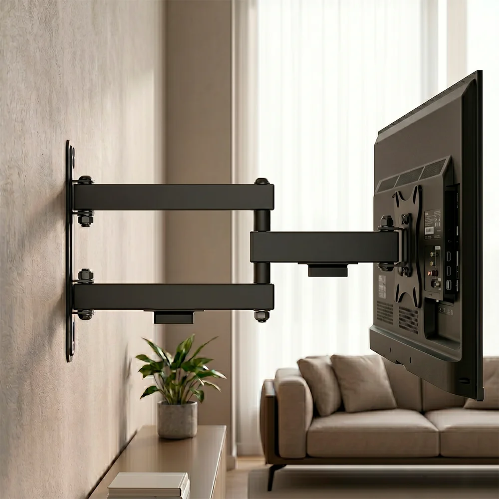 Imagem 3 de 5 do produto Suporte Tv Life Parede Articulado 13-32 Vesa 75x100 20kg