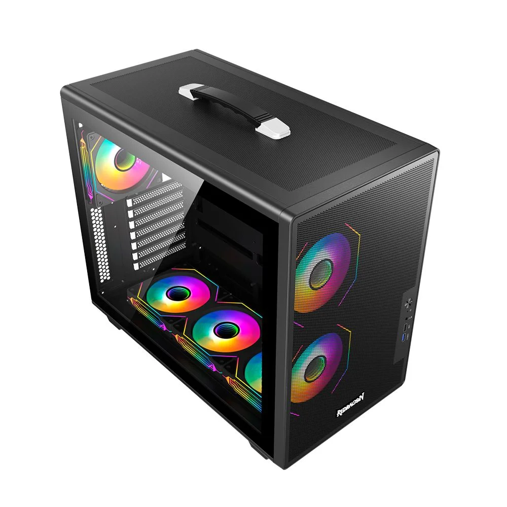 Imagem 5 de 5 do produto Gabinete Gamer Redragon Magic Box Atx Ca616b Preto