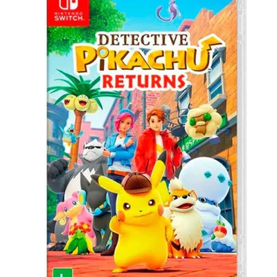 Jogo Detective Pikachu Returns Nintendo Switch