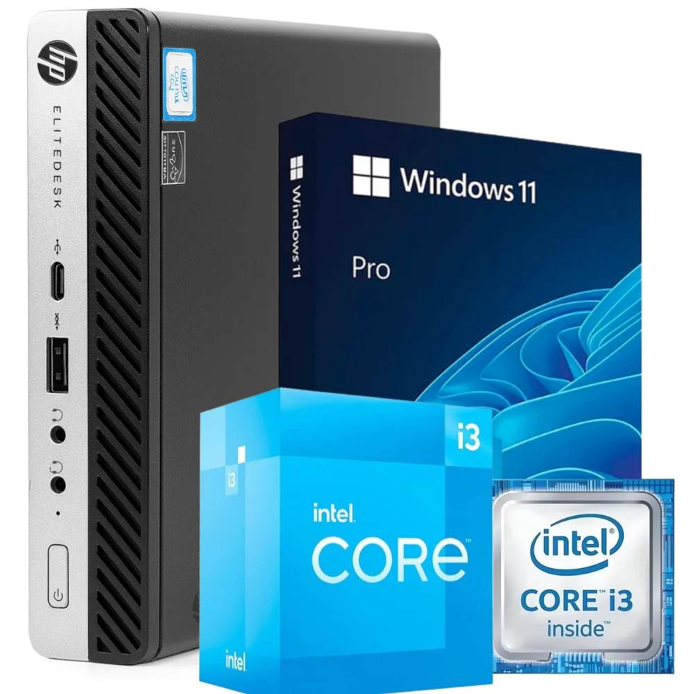 Mini PC Hp Prodesk G3 i3 7 Geraço 16gb Ddr4 SSD