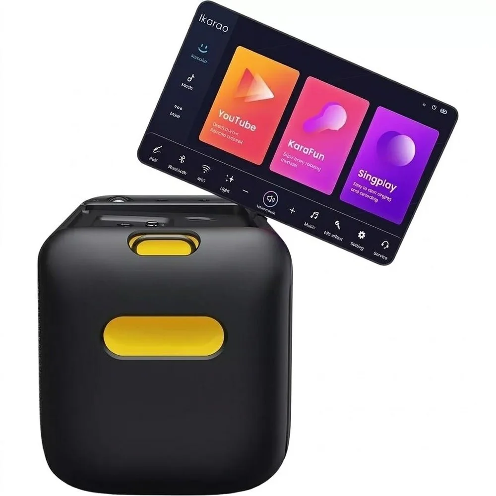 Caixa de Som Ikarao Joog Break X1 Portable 800W Karaoke - view 4