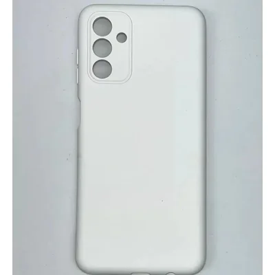 Capa Samsung A13 4g Silicone Aveludada Cores Branco Lisa