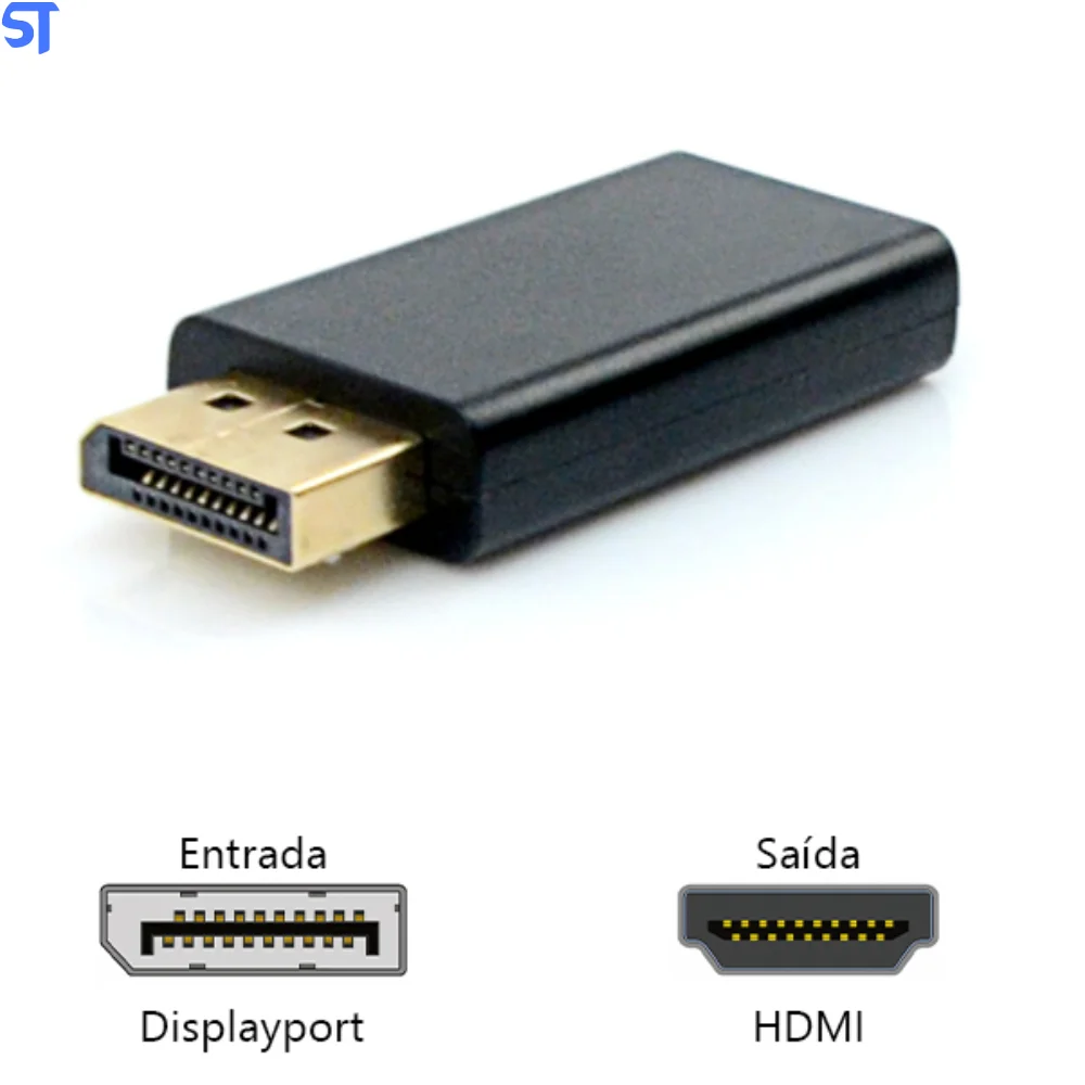 Imagem 5 de 5 do produto Adaptador Displayport/ HDMI Adp-dphdmi10bk Pluscable