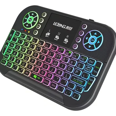 Mini Teclado Controle Usb Touchpad Smart Tv PC