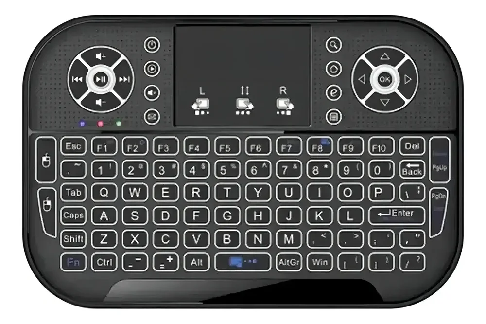 Imagem 2 de 5 do produto Mini Teclado Controle Usb Touchpad Smart Tv PC