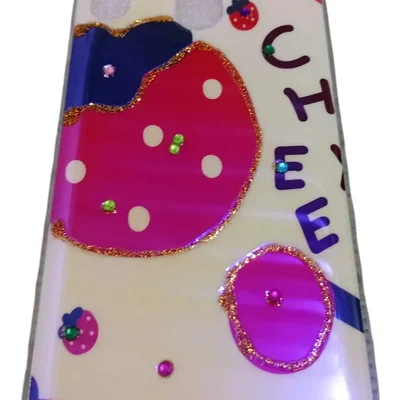 Capinha Personalizada  Celular Galaxy S20 Ultra Branco Florido